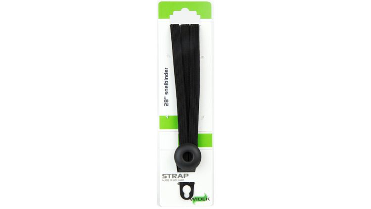 Widek Spanngurt EYE Strap 54 cm schwarz Bänder 3 x 12 mm breit mit Nirosta universal Lochblech