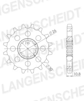 Supersprox Ritzel 530 14Z