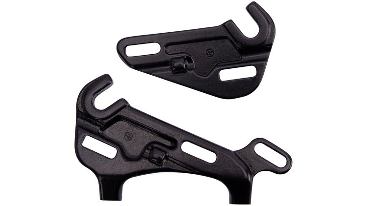 Victoria Ausfallende Aluminium schwarz