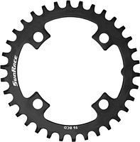 Sunrace Kettenblatt MS 36 Zähne schwarz