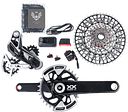 Vorschaubild SRAM Schaltgruppen-Set XX Eagle AXS Transmission, schwarz/silber