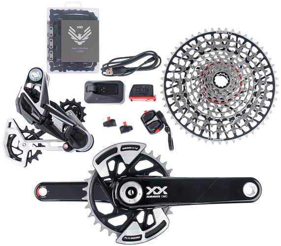 SRAM Schaltgruppen-Set XX Eagle AXS Transmission, schwarz/silber