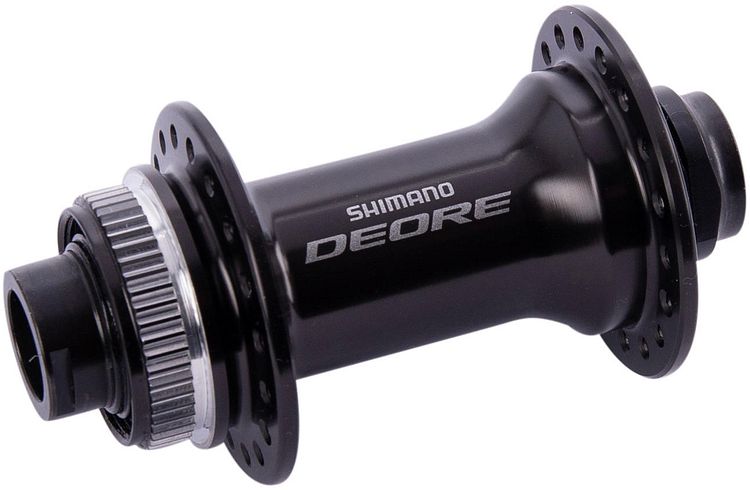 Shimano Vorderradnabe Deore HB-M6010 100 mm schwarz ohne Lockring