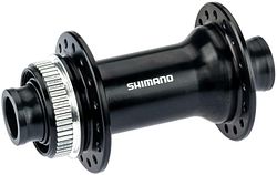 Shimano Vorderradnabe HB-TC500 32 Loch schwarz 100 mm, 15 mm Steckachse