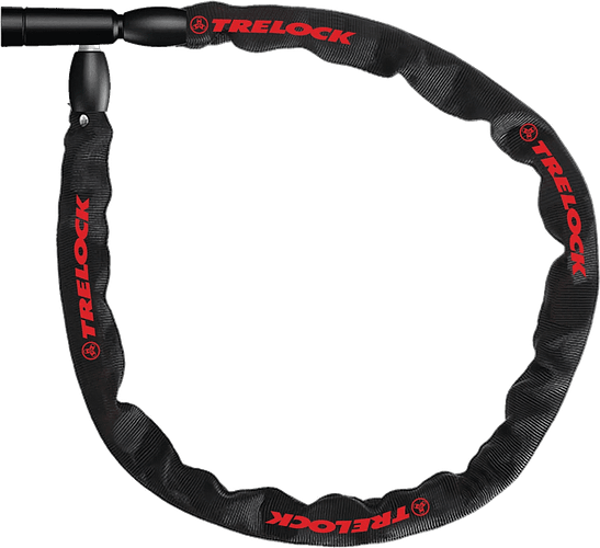 Trelock Kettenschloss BC 115 110 cm schwarz