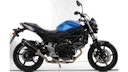 Vorschaubild LeoVince SLIP-ON Edelstahl SBK NERO für SUZUKI SV 650 / X / ABS