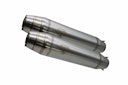 Vorschaubild GPR Endschalldämpfer Honda CB 1100 F 1983 Double univ. EC-Approv. Silencer w/o link pipes Deepton