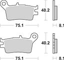 Vorschaubild SBS Bremsbelag 629HF Street Ceramic