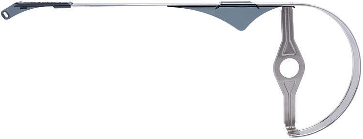 Hebie Kettenschützer Chainbar 394 Aluminium silber