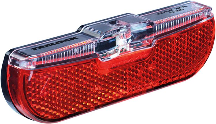 Trelock Rücklicht Duo Flat Signal schwarz/rot