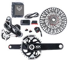 SRAM Schaltgruppen-Set XX Eagle AXS Transmission, schwarz/silber