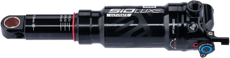 RockShox Federbein SIDLuxe Ultimate 3P 165 mm schwarz 37,5" SoloAir