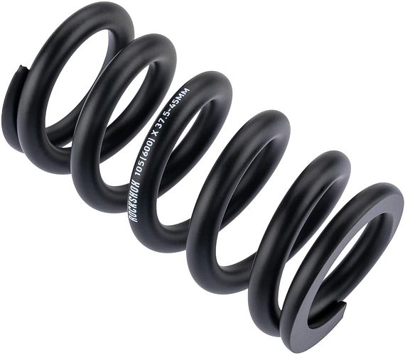 RockShox Feder Stahl metrisch schwarz