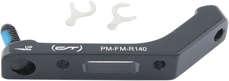 CONTEC Scheibenbremsadapter CDA-PM-FM 140 mm hinten schwarz