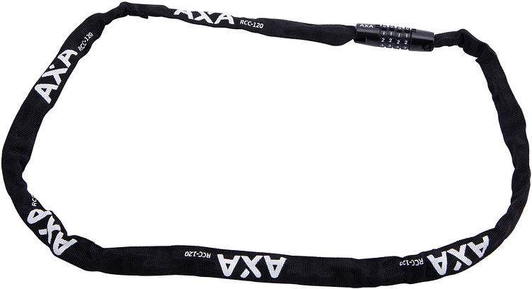 Axa Rigid RCC Zahlen-Kettenschloss 120 cm schwarz