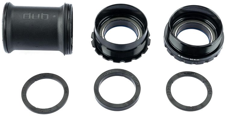 SRAM Innenlager DUB Road T47a schwarz
