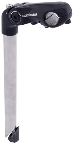ergotec Vorbau Kobra Vario Tube schwarz