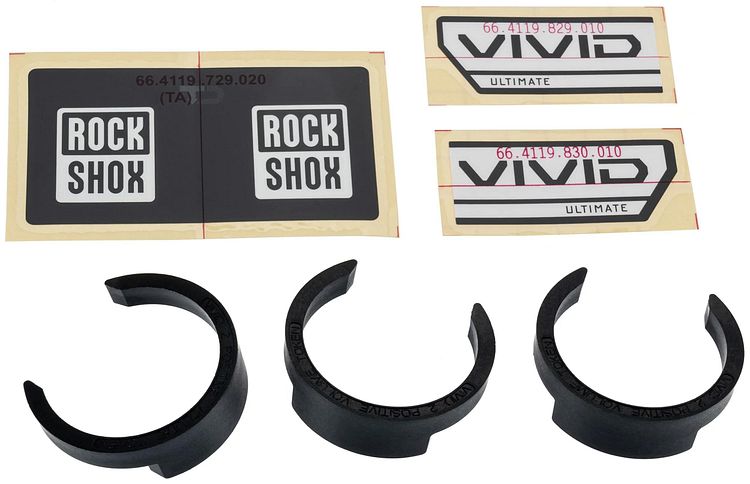RockShox Federbein Vivid Ultimate RC2T 225x70 schwarz