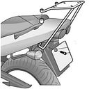 Vorschaubild SHAD Top Master Befestigungssatz Kawasaki