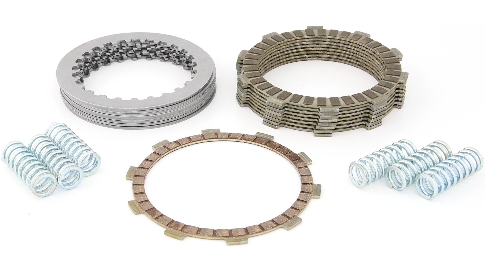 TRW Reparatursatz Kupplung MSK223, 6 Reibscheiben, 6 Federn, 5 Stahlscheiben
