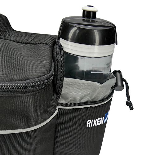 Rixen & Kaul Gepäckträgertasche Rackpack Light schwarz mit Racktime Adapter
