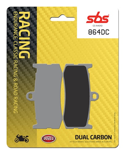 SBS Bremsbelag 864DC Road Racing Dual Carbon
