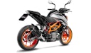Vorschaubild LeoVince SLIP-ON Edelstahl SBK LV ONE EVO Schwarz für KTM DUKE 125/390