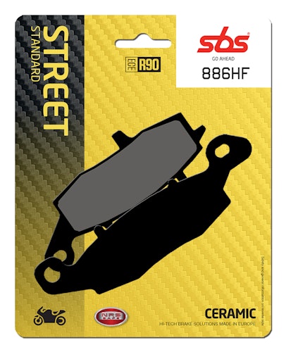 SBS Bremsbelag 886HF Street Ceramic