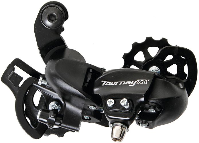Shimano Schaltwerk Tourney TX RD-TX800 schwarz