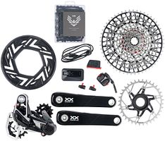 SRAM Schaltgruppen-Set XX Eagle AXS Transmission E-Bike Für Bosch Antrieb mit ISIS Kurbelsatz 16