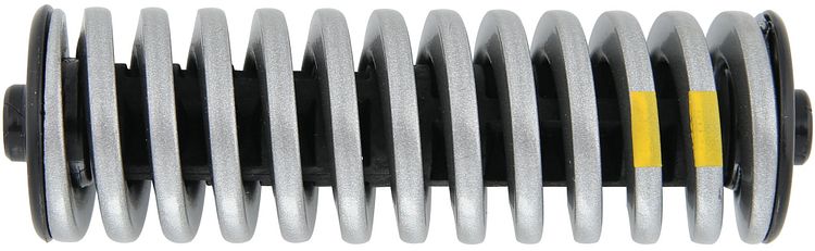 by,schulz Federelement LT medium schwarz,grau medium (60-85 kg)