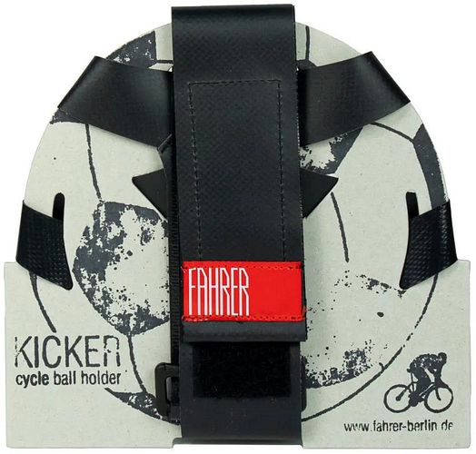 Fahrer Ballhalter Kicker schwarz