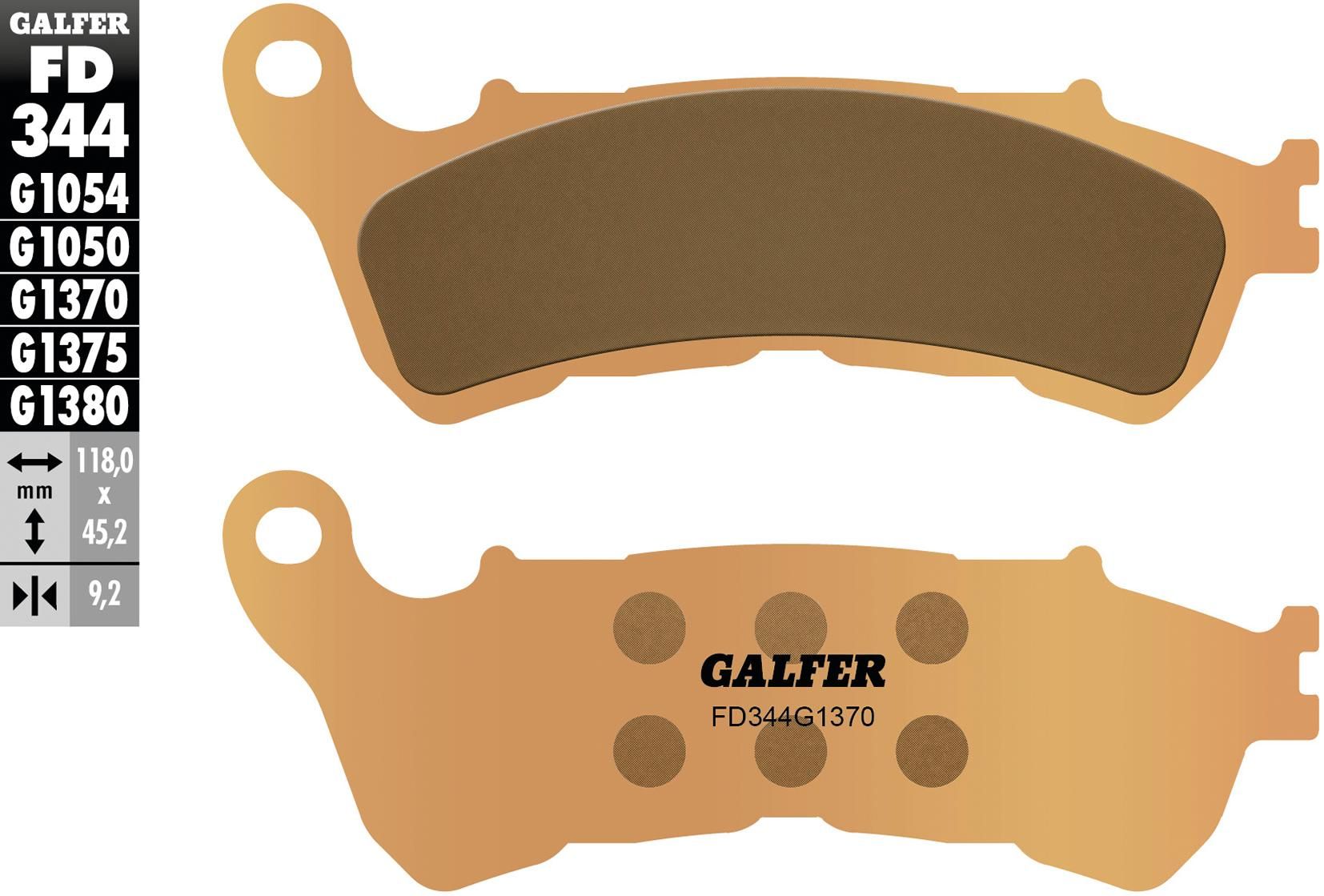 Galfer Bremsbelag FD344 - G1370