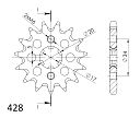 Vorschaubild Supersprox Ritzel 428 16Z