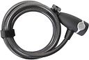 Vorschaubild CONTEC Spiralkabelschloss EcoLoc 185 cm schwarz Ø 10 mm, Sicherheitsstufe: 5