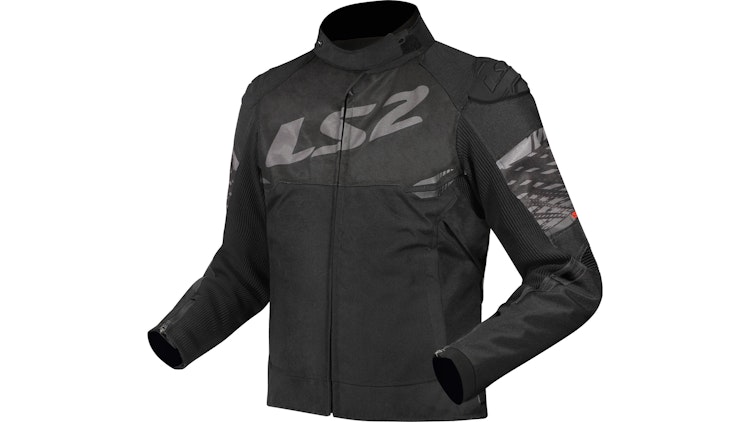 LS2 Apex Jacke Schwarz / Grau Damen Gr.s