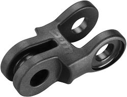 Busch + Müller Scheinwerferhalter 470A schwarz (Sonderposten, lose)