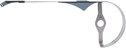 Hebie Kettenschützer Chainbar 394 Aluminium silber