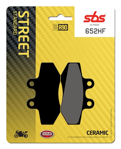 SBS Bremsbelag 652HF Street Ceramic