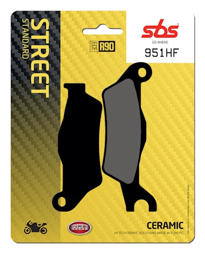 SBS Bremsbelag 951HF Street Ceramic