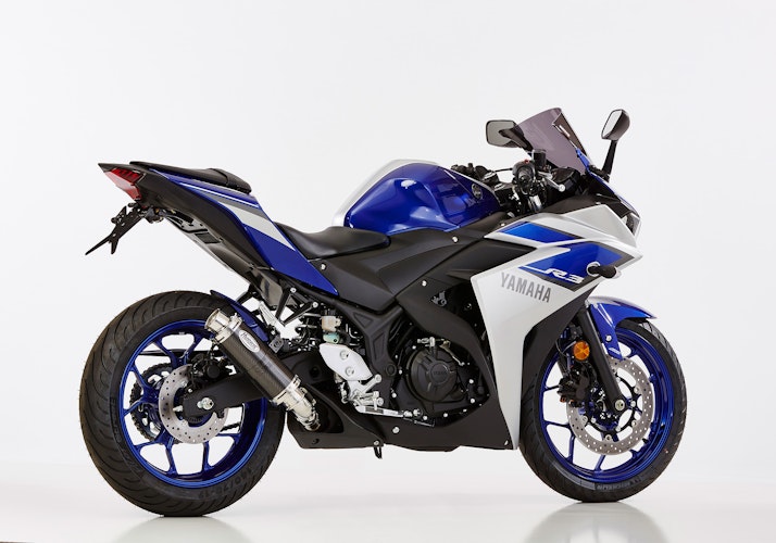 HURRIC Slip on Ersatzdämpfer Supersport für YAMAHA MT-03