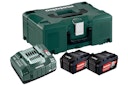 Vorschaubild Metabo Basis-Set 2 x 5.2 Ah + Metaloc