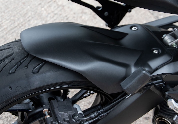 BODYSTYLE Sportsline Hinterradabdeckung ABS Kunststoff schwarz-matt für YAMAHA Tracer 900 