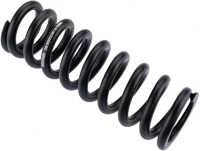 RockShox Feder für metrisches System 67,5 - 75 mm