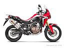 Vorschaubild Akrapovič Slip-On Line (Titanium) CRF1000L AFRICA TWIN/Adventure 2016-19 [S-H10SO22-HWT]