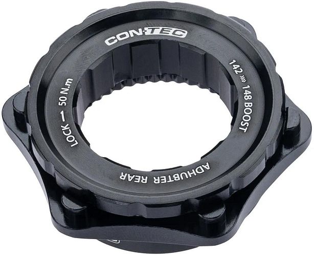 CONTEC Hinterradadapter-Kit Adhubter Rear schwarz