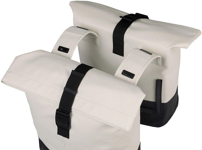 Basil Doppeltasche Cove 32 l schwarz