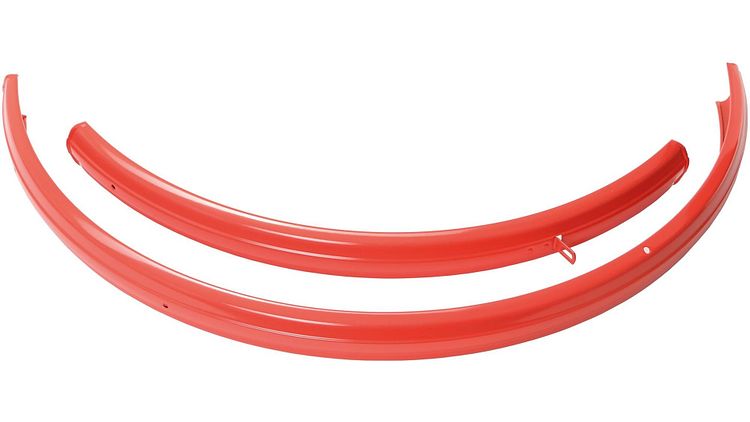 Victoria Retro Schutzblech 28 Zoll rot