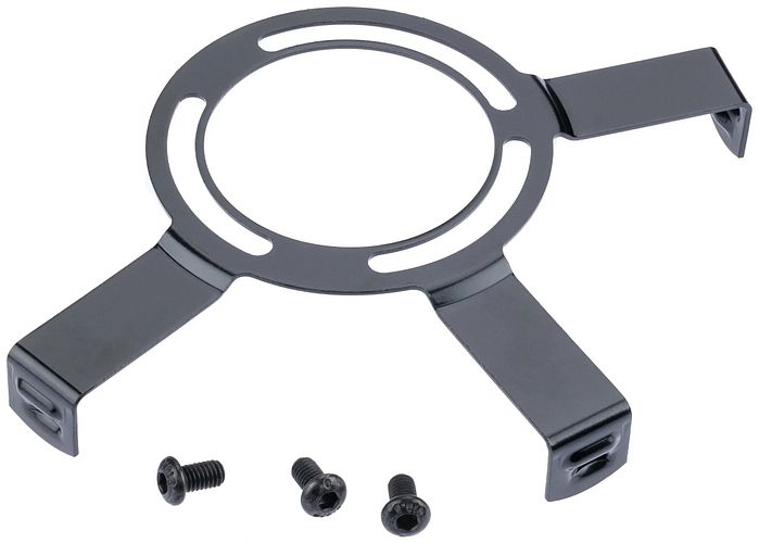 Herrmans Kettenkastenbefestigung vorn Halo/Slim 38 Zähne schwarz