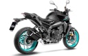 Vorschaubild LeoVince Schalldämpfer Komplettanlage mit Katalysator SBK LV-14 R Black Edition für Yamaha MT09 und XSR